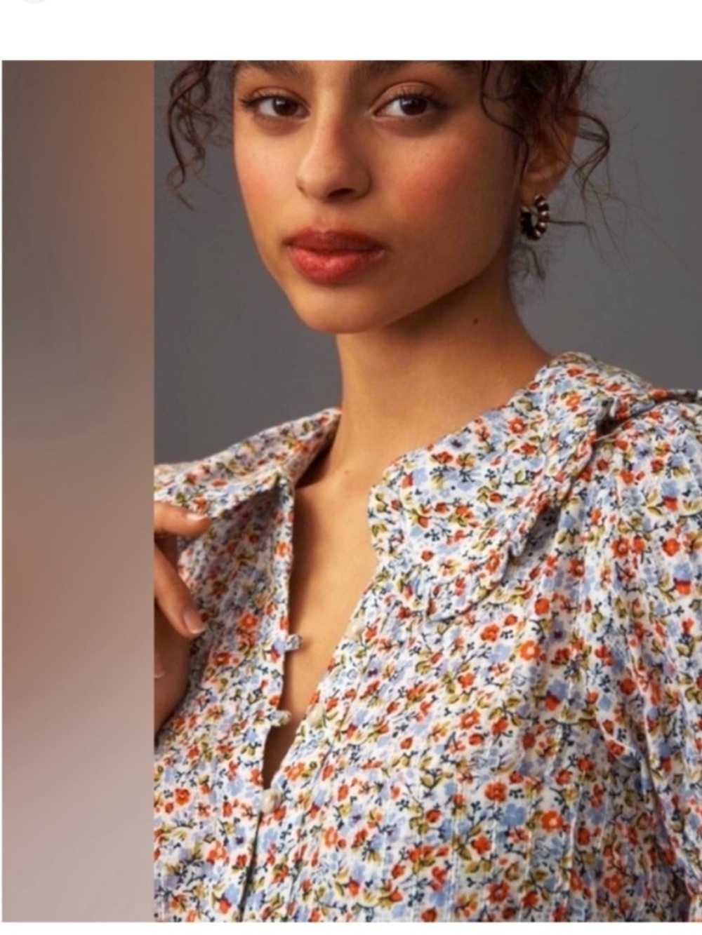 Pilcro Anthropologie Keira collection blouse - Picture 2 of 10